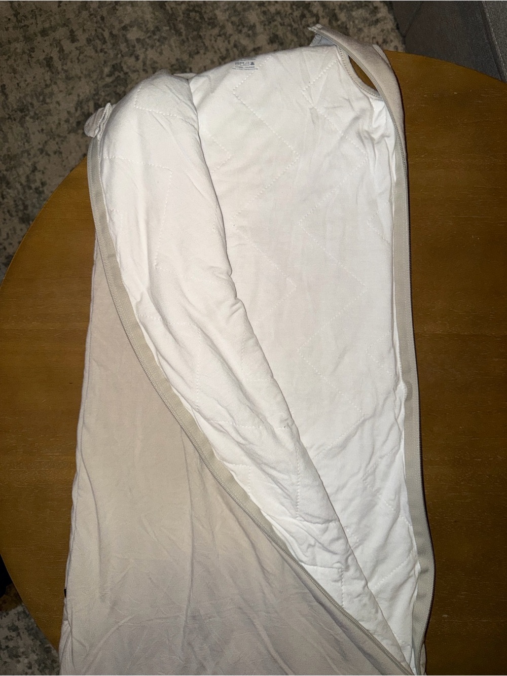 Kyte BABY 1.0 TOG Medium Sleep Sack - Oat - Picture 8 of 8